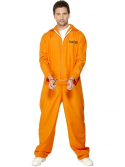 Kostým Vězeň- oranžový