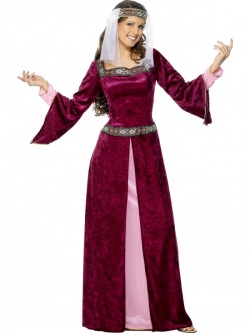 Kostým Středověká Lady